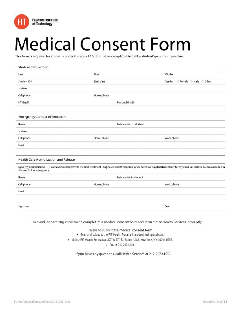 Dfps Medical Consent Form 2022 Printable Consent Form 2022