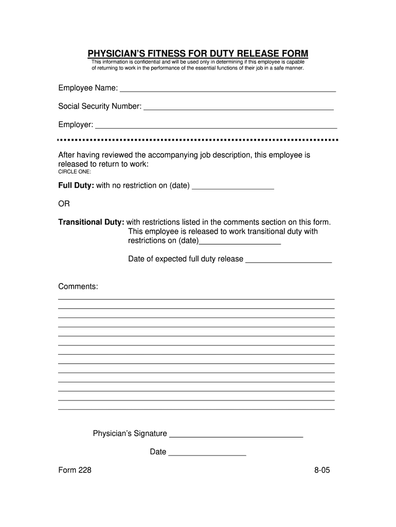 Doctor Release Form Fill Online Printable Fillable Blank PdfFiller