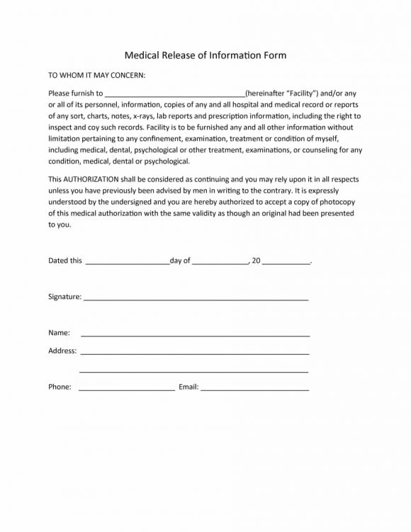 Fillable Harris Health Care Release Of Information Form Printable 