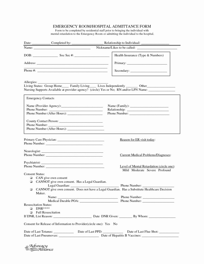Hospital Release Form Template Lovely Editable Hospital Discharge 