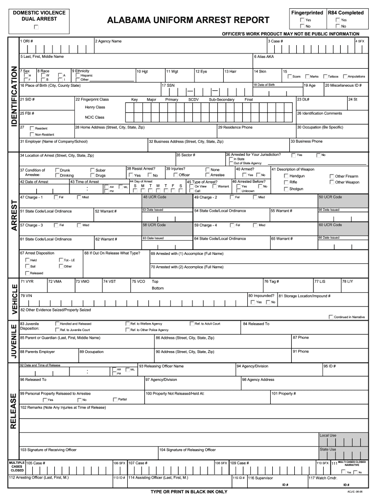 Jail Release Form Fill Out Sign Online DocHub