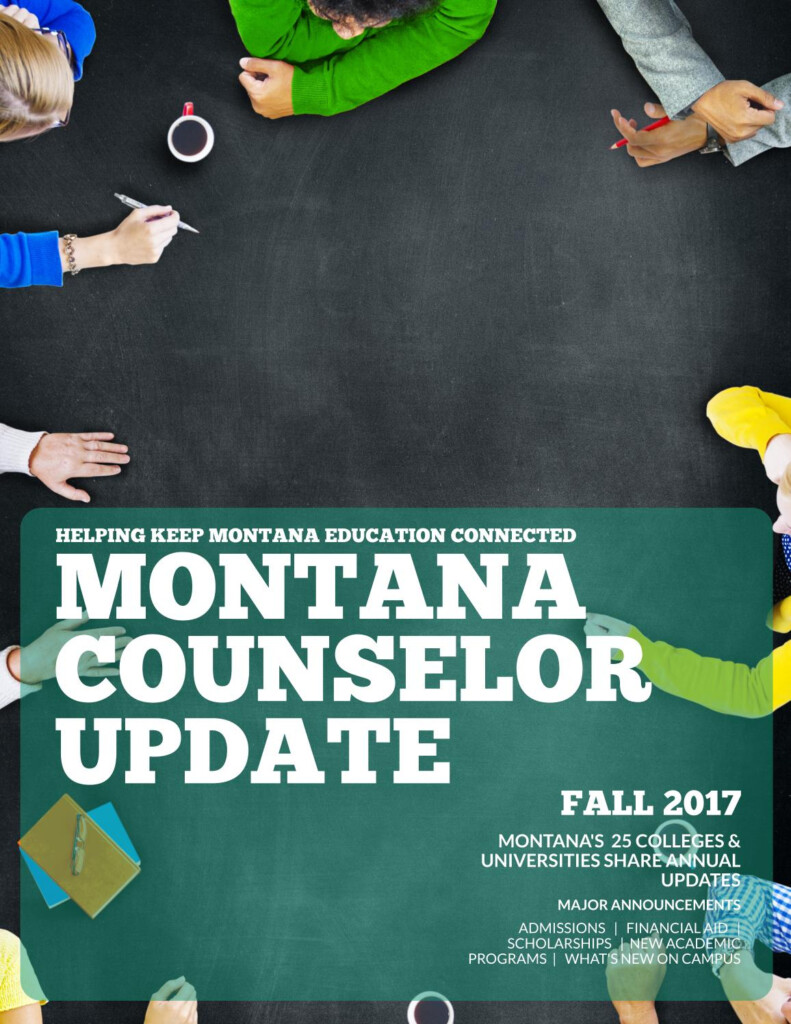 Montana Counselor Update By Www MontanaColleges Issuu