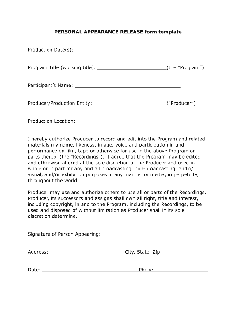 Volunteer Waiver Template Form Fill Out And Sign Printable PDF 